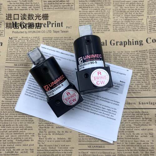 原装正品UNIMEC台湾进口转角气压缸TAS25CW90-SH1716现货销售议价