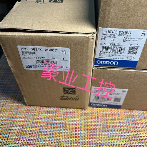 欧姆龙NX1P2-9024DT1.E5EC-RX2ASM-800.3G3TC-AB007.ZS-LD50光电