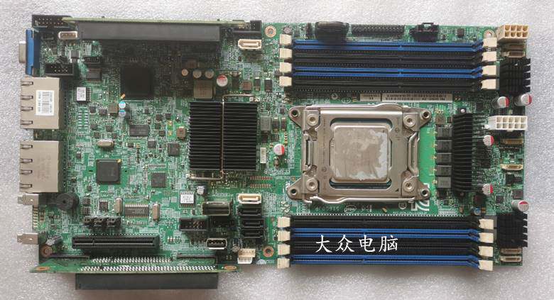 原装intel/英特尔s1600jp 4 c602单路服务器主板x79 2011针