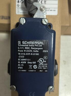 TK 016-03Y-U180-2322 131148063施迈赛限位开关全新原装正品现货