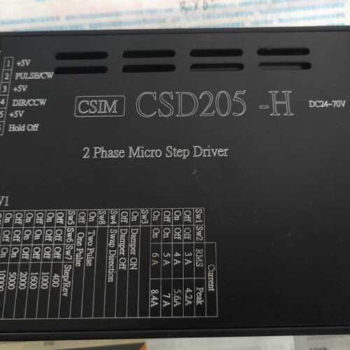 CSD205-H 两相步进电机驱动器议价！