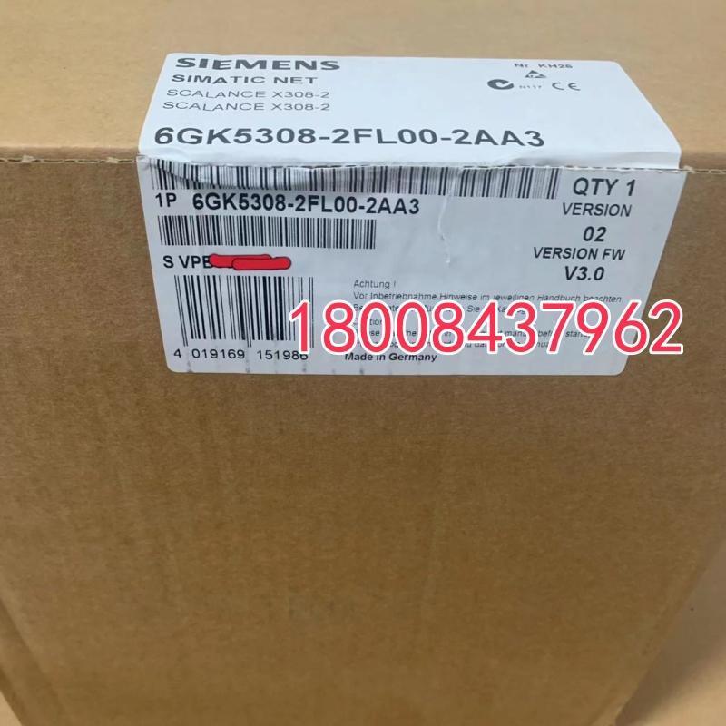 6GK5308-2FL00-2AA3原装全新未开封X308-2,6GK5 308-2FL00-2AA3