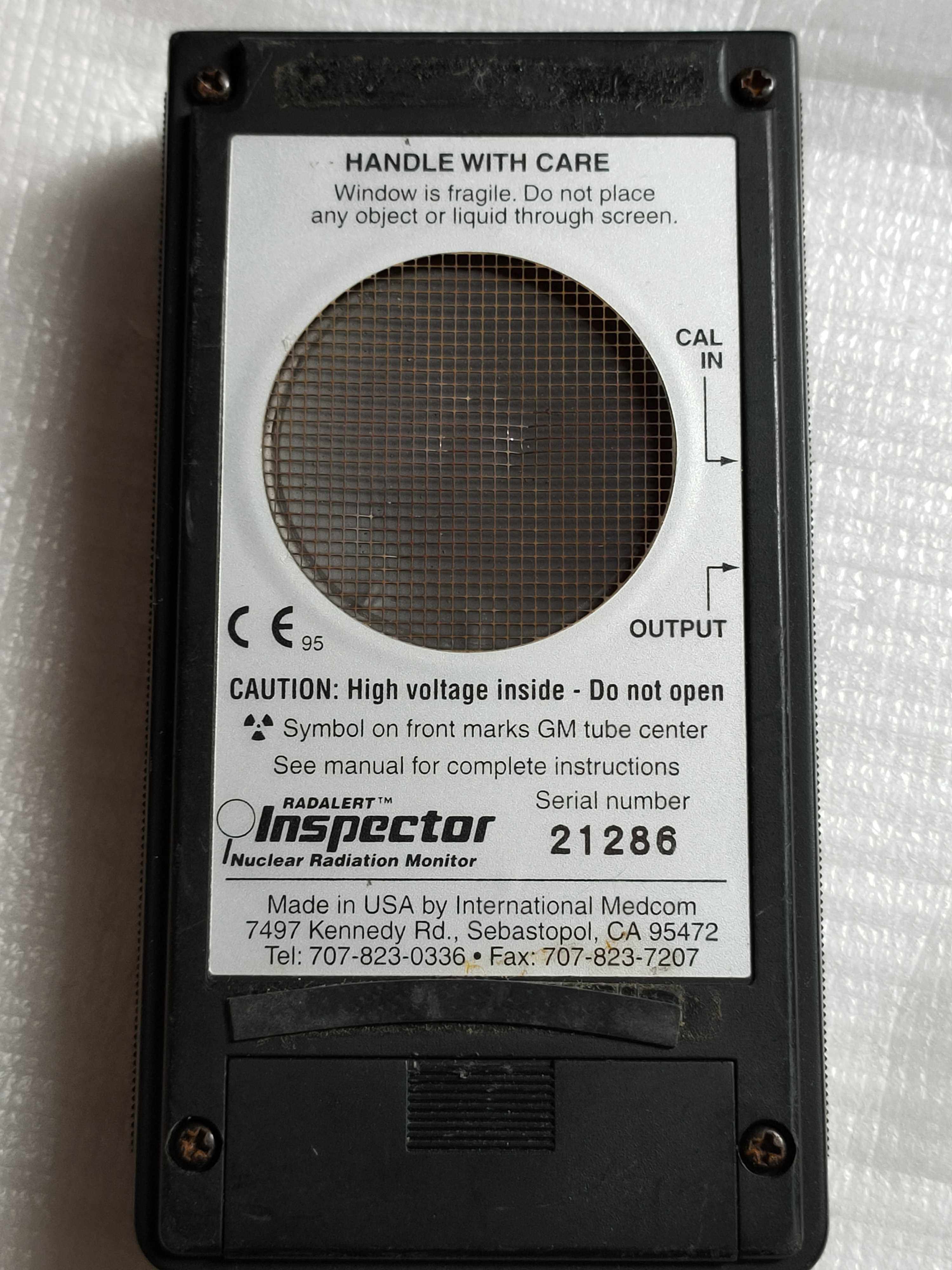 inspector alert射线检测仪|核辐射检测仪