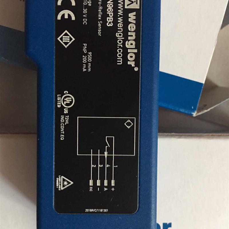 威格勒wenglor XN96PB3传感器 全新原装进口现货
