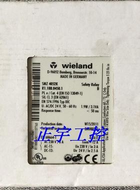 进口施莱西尔SCHLEICHER 安全继电器 SNZ 4052K 现货议价