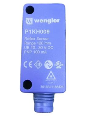 wenglor P1KH009 漫反射传感器 带背景抑制功能传感器全新原装