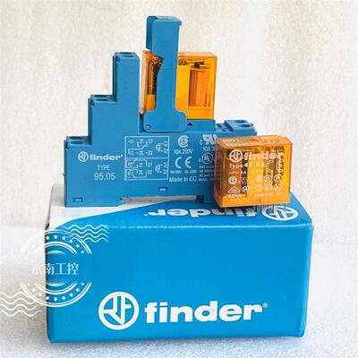 原装芬德/finder 继电器Type40.52 110VAC 230VAC 底座95.05
