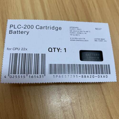 SISC291-8BA20 8BA30西门子S7-200PLC锂电池卡6ES7291-8BA20-0XA0