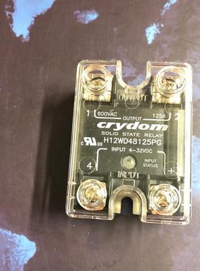 H12WD48125PG原装进口精品美国快达crydom大功率单相固态继电器