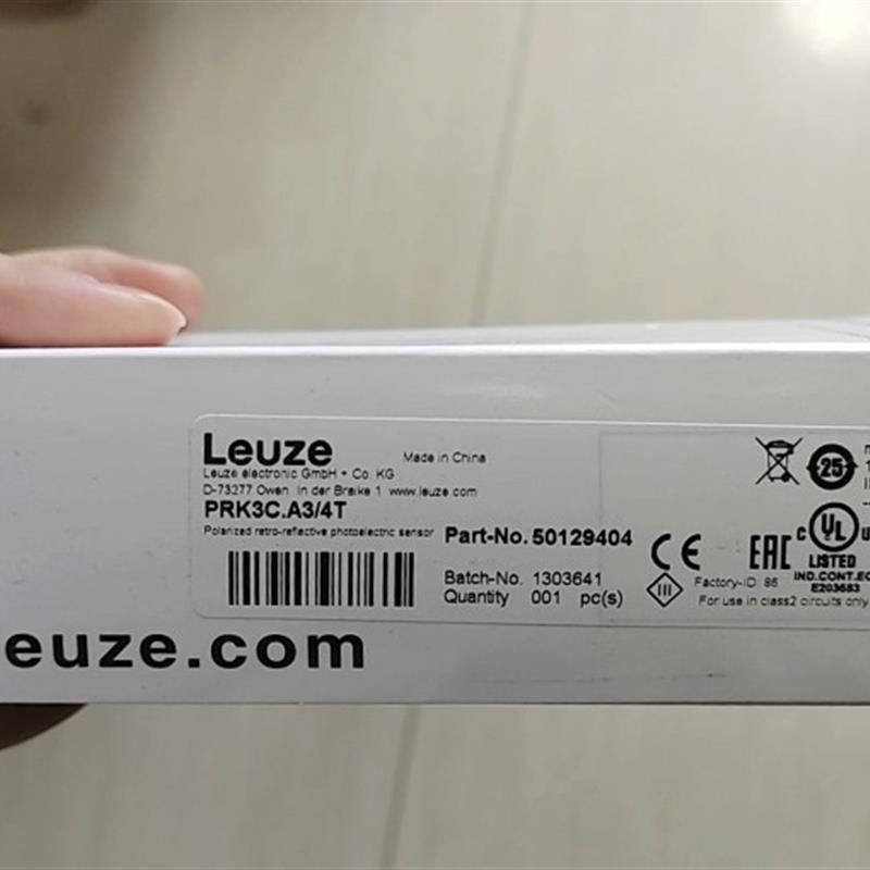 劳易测PRK3C.A3/4T PRK3C.A3/4P镜反射型光电传感器PRK 3B/6.22