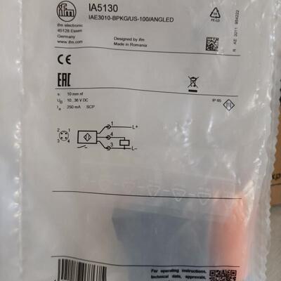 IA5130易福门IFM传感器全新原装正品现货包邮