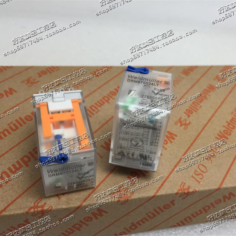 原装正品 魏德米勒 继电器 DRM570024LT 四开四闭 DC24V 现货全新