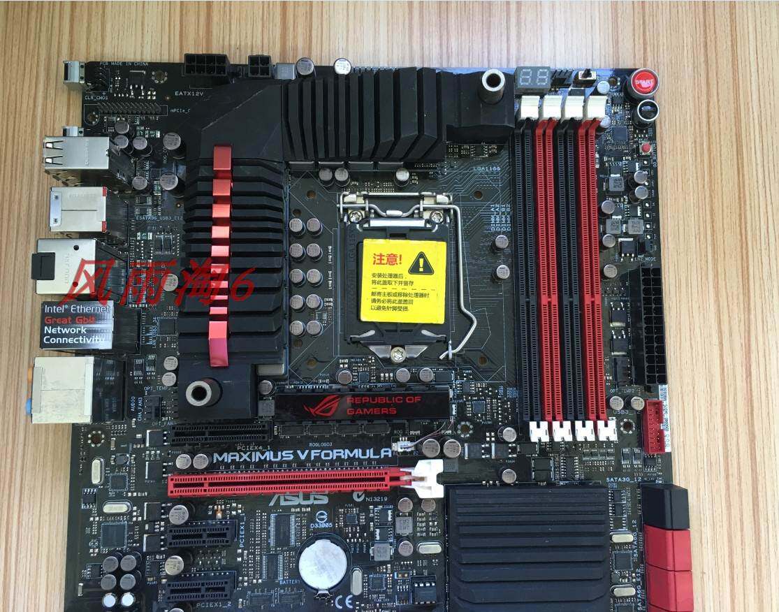 asus/华硕 玩家国度 m5f maximus v formula  z77主板 1155针