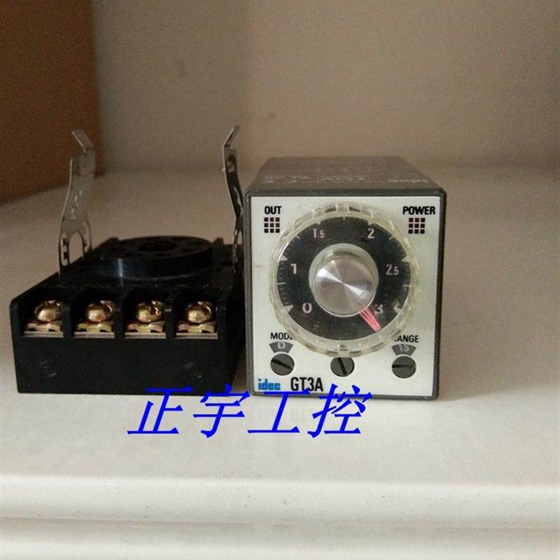 IDEC时间继电器GT3A-2AD24  DC24V 现货