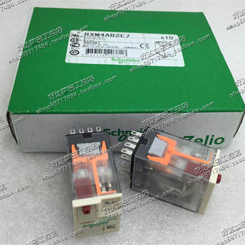 原装正品 施耐德Schneider 继电器 RXM4AB2E7 AC48V 现货全新