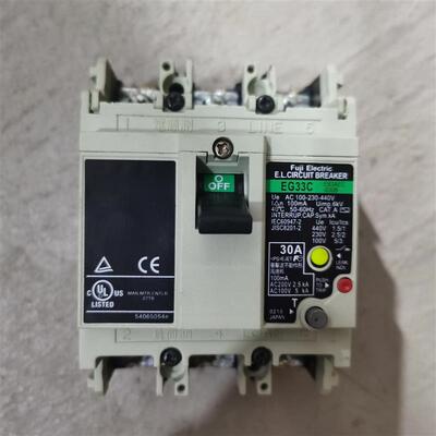 原装富士漏电断路器EG53C EG103C 3P 15 20 30 50 75 100A