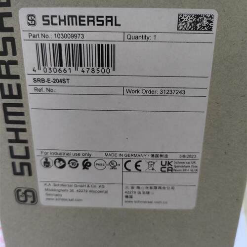 SRB-E-204ST 103009973施迈赛安全继电器全新原装正品现货