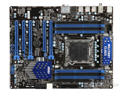 库存没上过机 msi/微星 x79a-gd65(8d) 2011主板sli 大板 x79