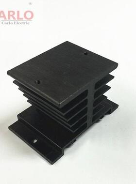 HS-1瑞士佳乐精品电子标准单相固态继电器SSR散热器黑色超厚现货