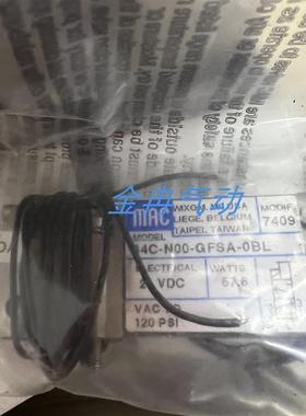 美国MAC原装电磁阀正品34C-N00-GFSA-0BL 现货