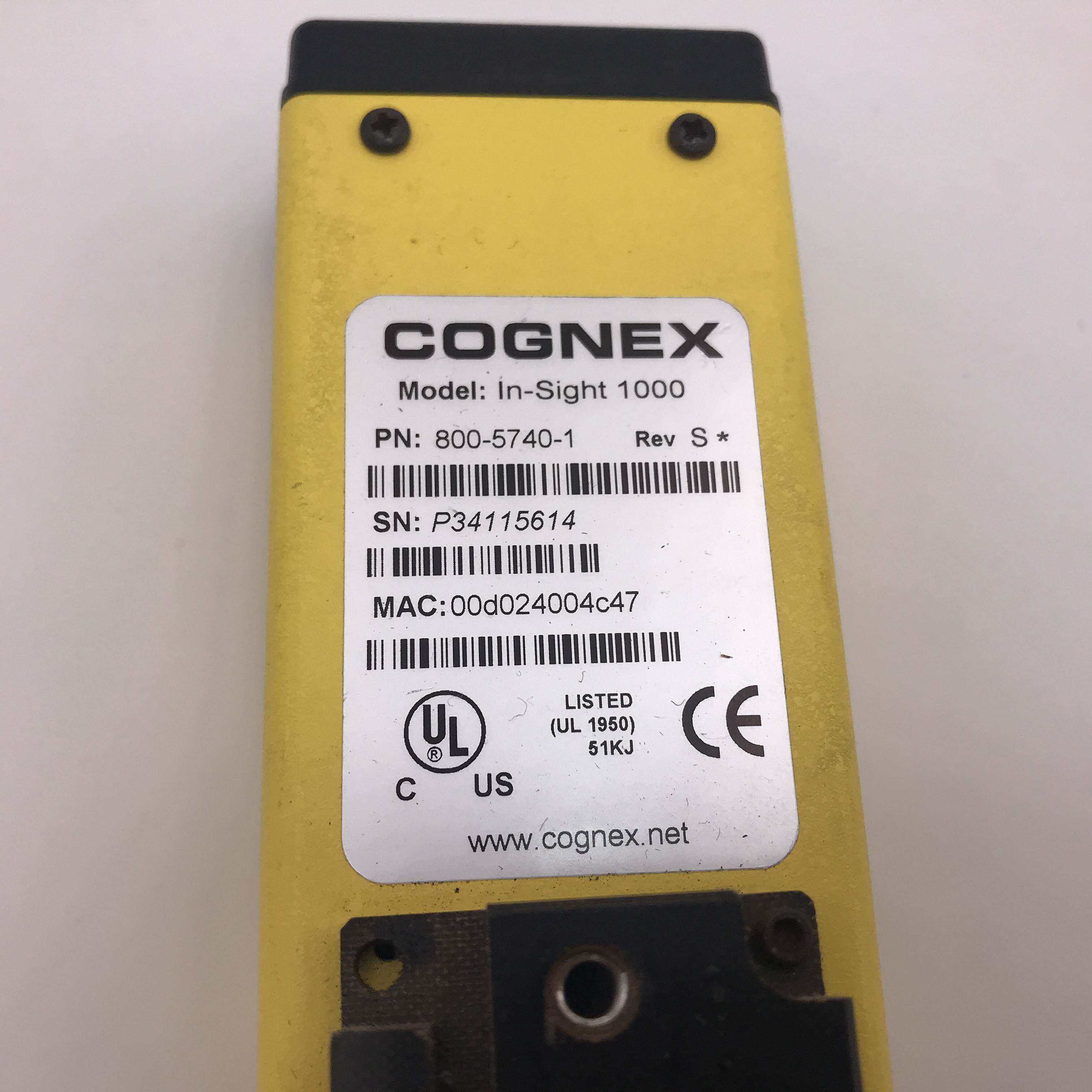 cognex康耐视 in-sight 1000 视觉系统 成色好