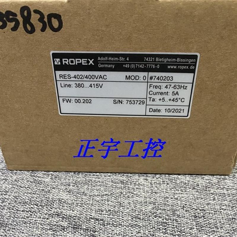 德国仪器仪表ROPEX RES-402/400VAC热封控制器380-415V议价