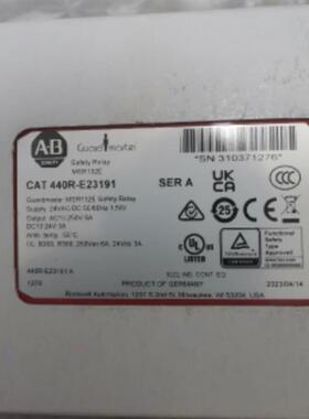 MSR132E   440R-E23191 全新AB安全继电器