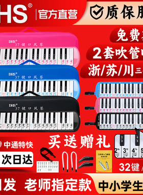dhs口风琴37键小学生奇美乐谱
