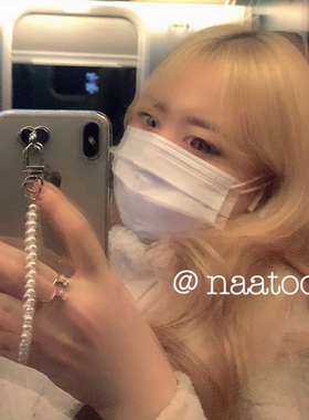 TORR｜自制韩国ins博主同款珍珠挂链15软手机壳气质12/13/14/15promax/16/16promax