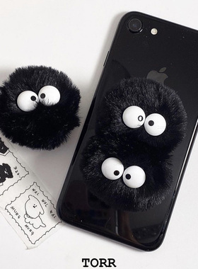 TORR｜韩国博主同款毛球气囊支架追剧神器适用于苹果安卓15手机壳