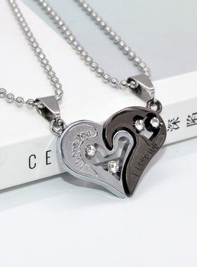 日韩风学生百搭挂饰吊坠锁骨链