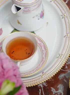 KPM Berlin 新品Kurland茶杯金珠Dekor28