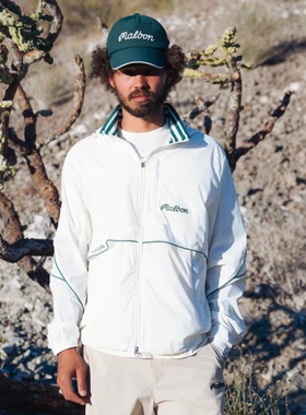 韩国malbon高尔夫球服25新款男装立领外套帽子可拆夹克衫运动外套