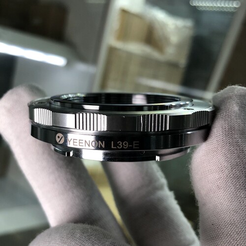 艺能 L39-NEX S/E 转接环 适用徕卡39镜头转接索尼E卡口 A7R3/R4