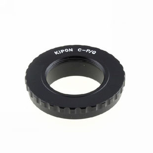 适用于C口电影镜头转接宾得Q微单机身 KIPON 转接环
