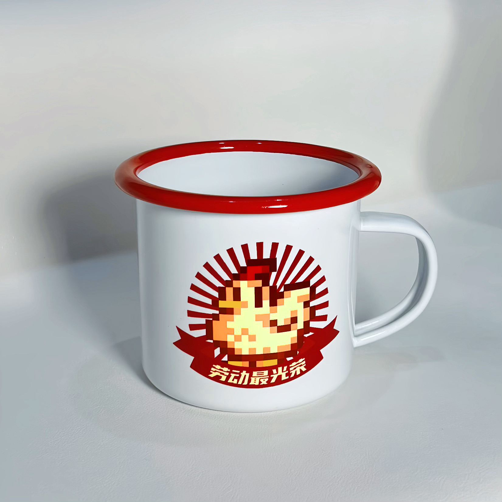 星露谷复古搪瓷杯咖啡杯礼物周边