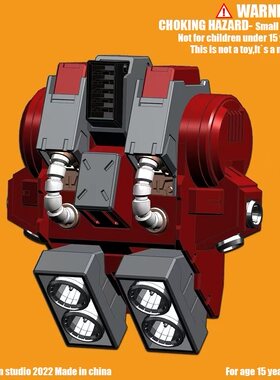 ANUBIS阿努比斯 MG夏亚专用红勇士2.0 专用细节背包改件B款 EX013