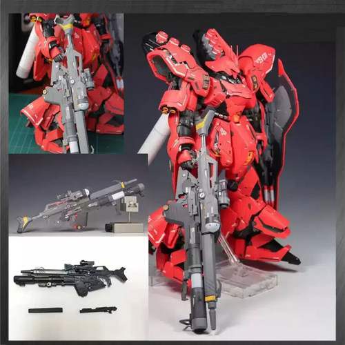模型改件 CG RG/HG 1/144沙札比 火箭炮+狙击步枪 通用武器 改件