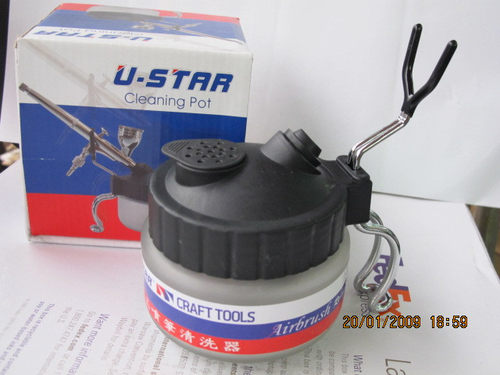 优速达 Ustar U-star 模型工具喷笔 洗笔器 UA90047