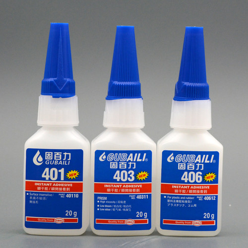 瞬间胶强力胶固百力胶水