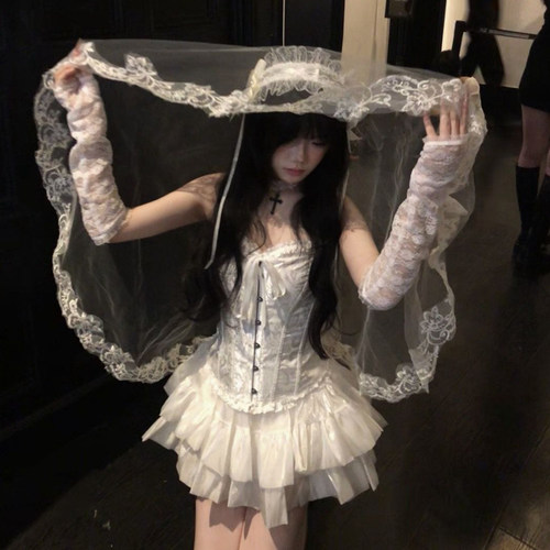 美神降临之新娘的祷告鱼骨胸衣