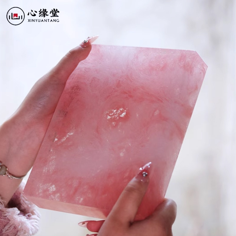 心缘堂琉璃壶承轻奢仙女粉彩粉干泡台功夫茶具高端茶盘茶托盘
