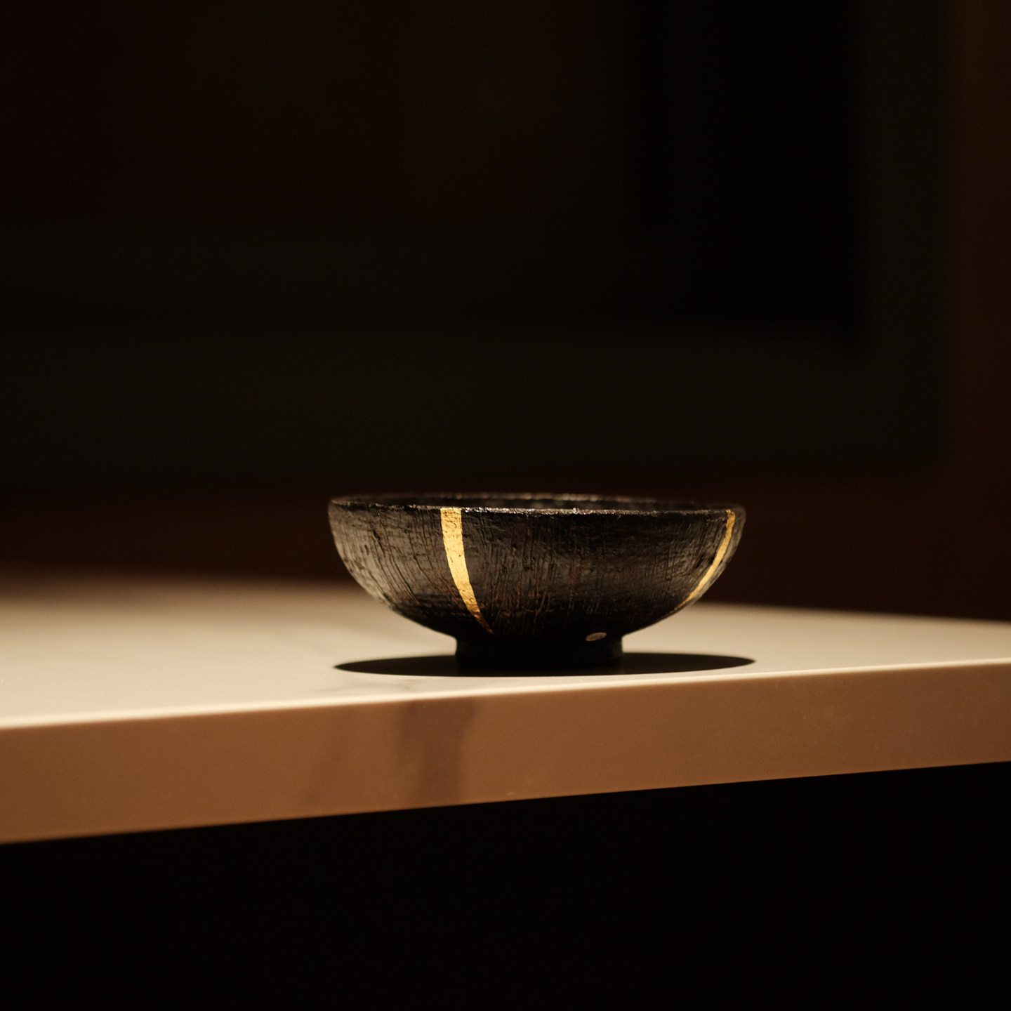 半斋银标四时流光漆饰壶承景德镇手工陶瓷茶具茶道配件茶托干泡盘
