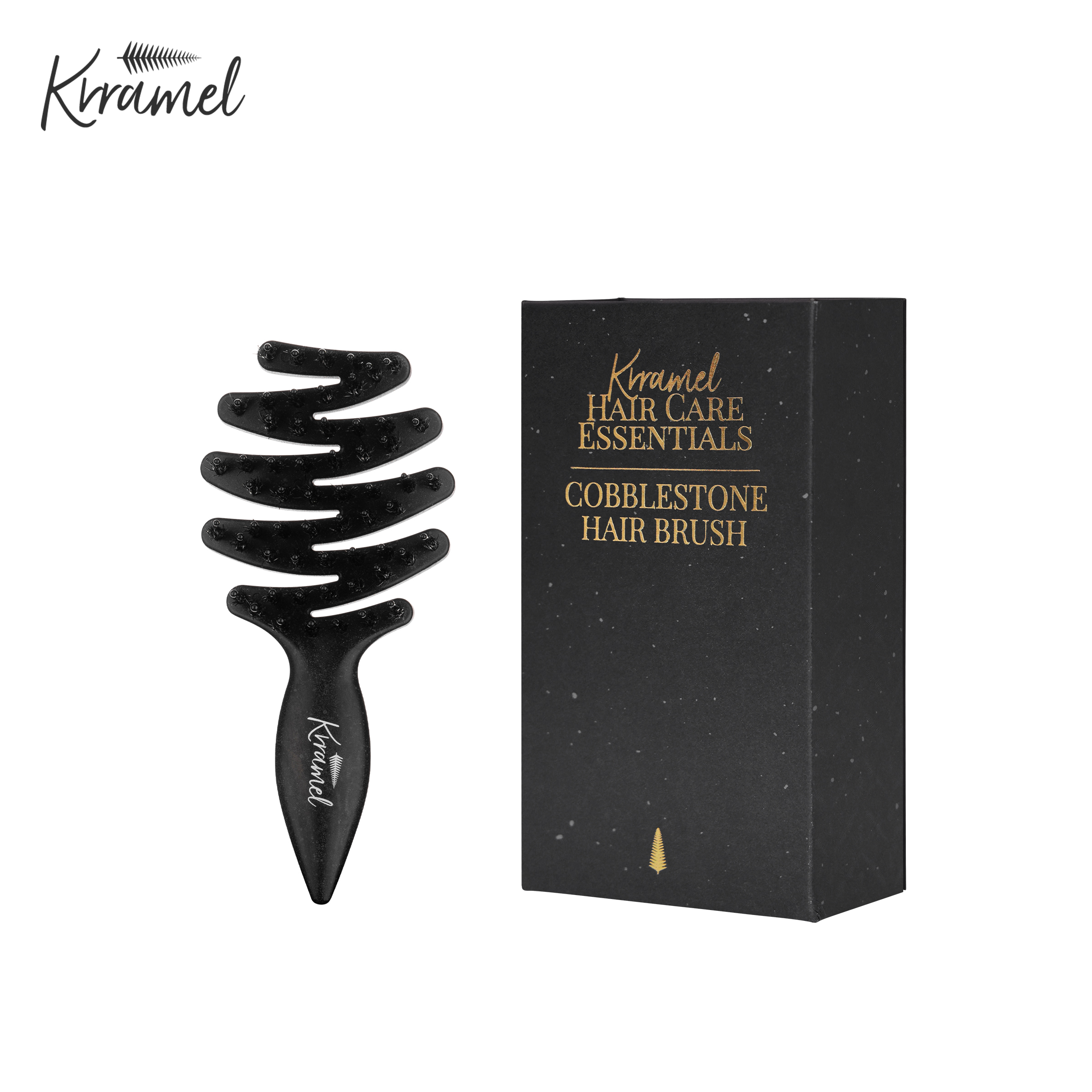 KRRAMEL女神节礼物 PINEBOLE迷你松塔吨吨梳按摩护发女士便携梳子