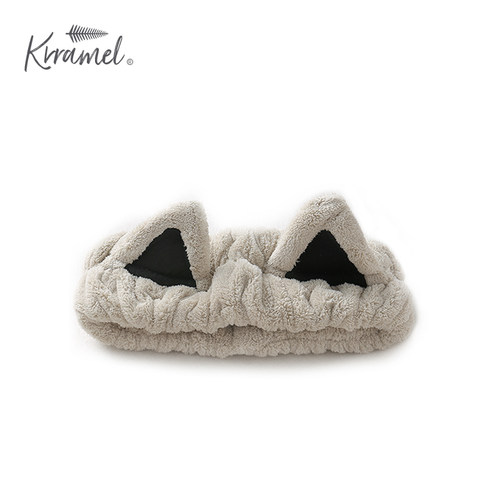 KRRAMEL洗脸发带厚实不滑落