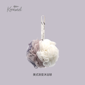 KRRAMEL浴球沐浴球浴花泡澡球洗澡搓澡二用高档不散泡泡浴神器