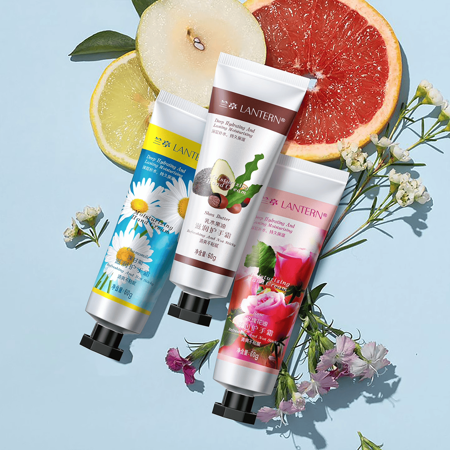 不油腻滋润补水保湿护手霜兰亭