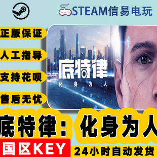 变人 KEY底特律：化身为人Detroit Human Become Steam正版 激活码