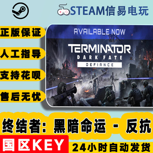 steam正版终结者黑暗命运-反抗