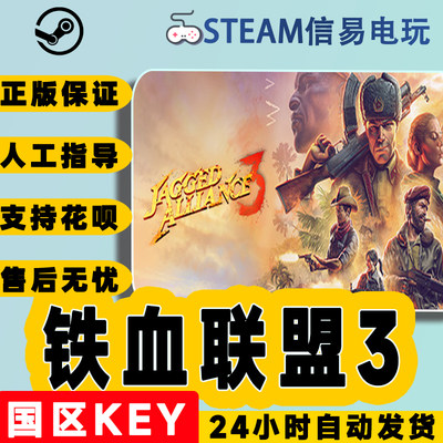 steam正版铁血联盟3国区激活码